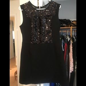 Mango xl black sparkly cocktail dress